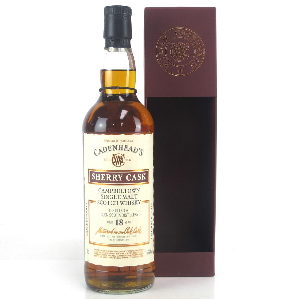 Glen Scotia 1999 Cadenhead's 18 Year Old