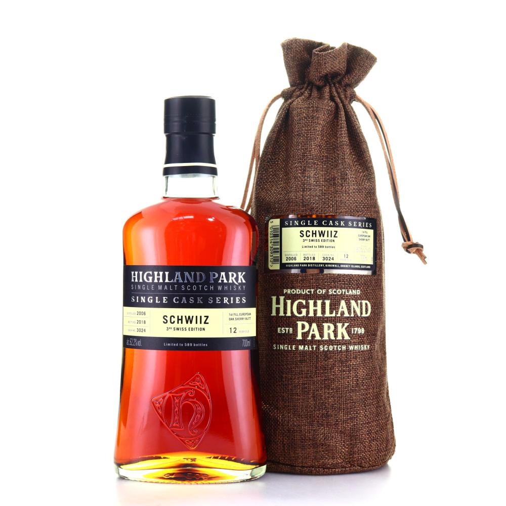Highland Park 2006 Single Cask 12 Year Old #3024 / Schwiz 3rd Edition