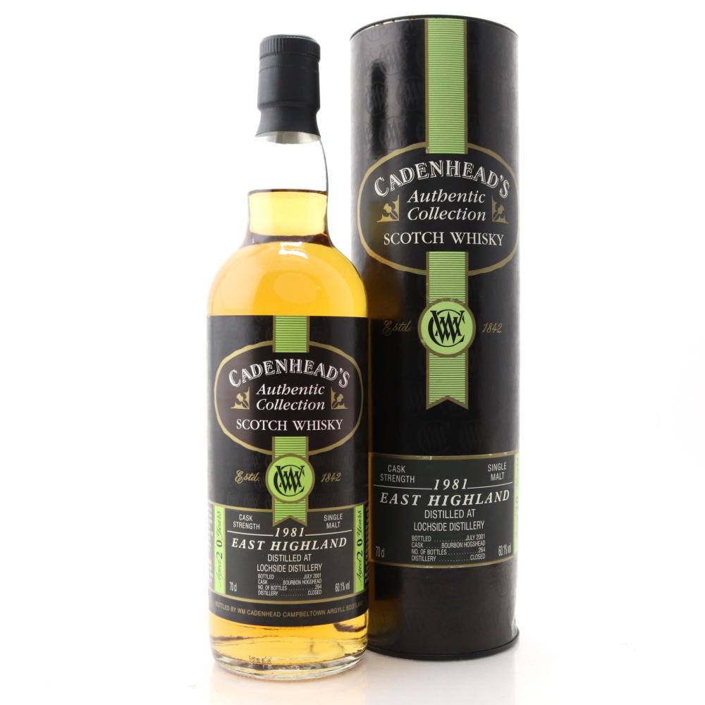 Lochside 1981 Cadenhead's 20 Year Old
