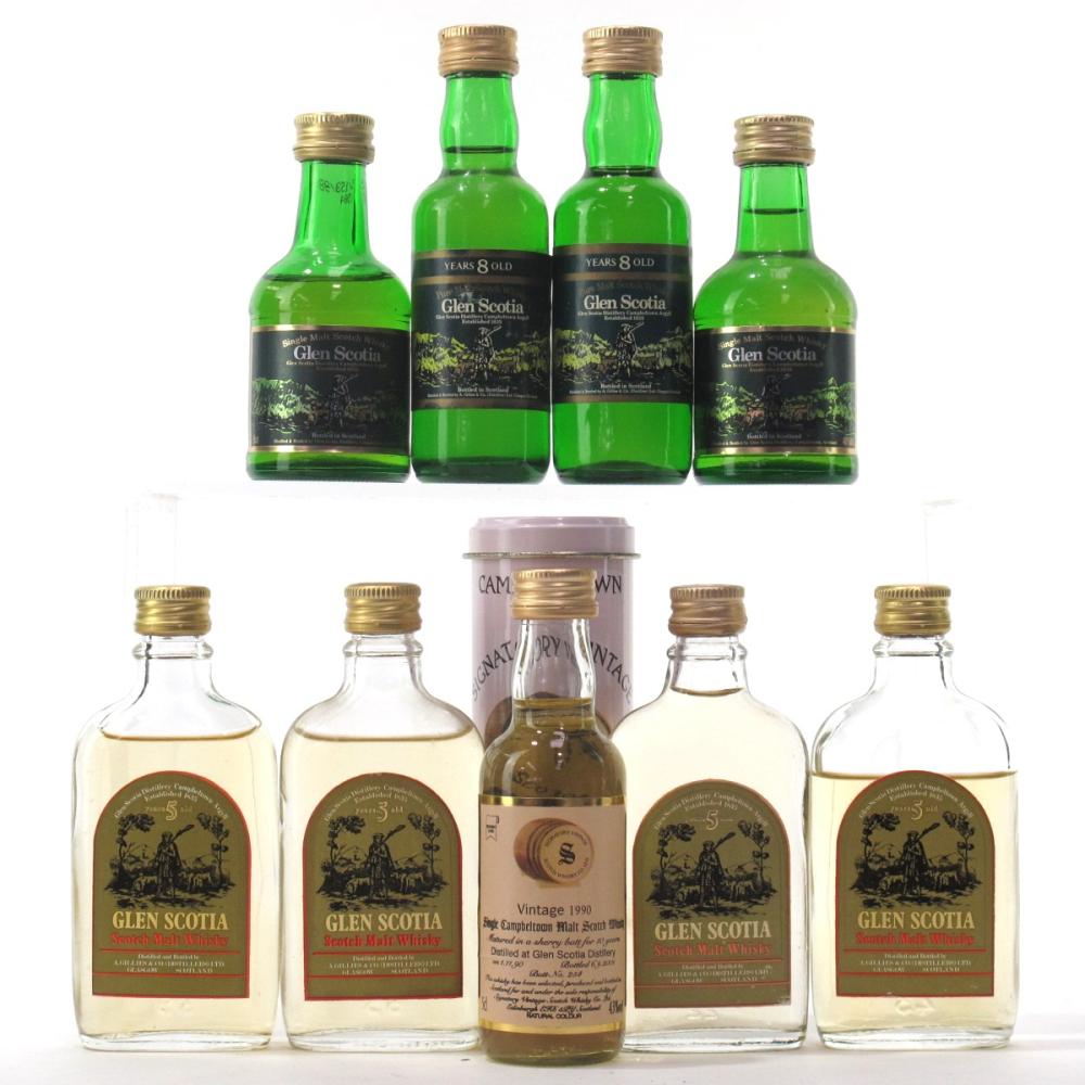 Glen Scotia Miniature Selection 9 x 5cl