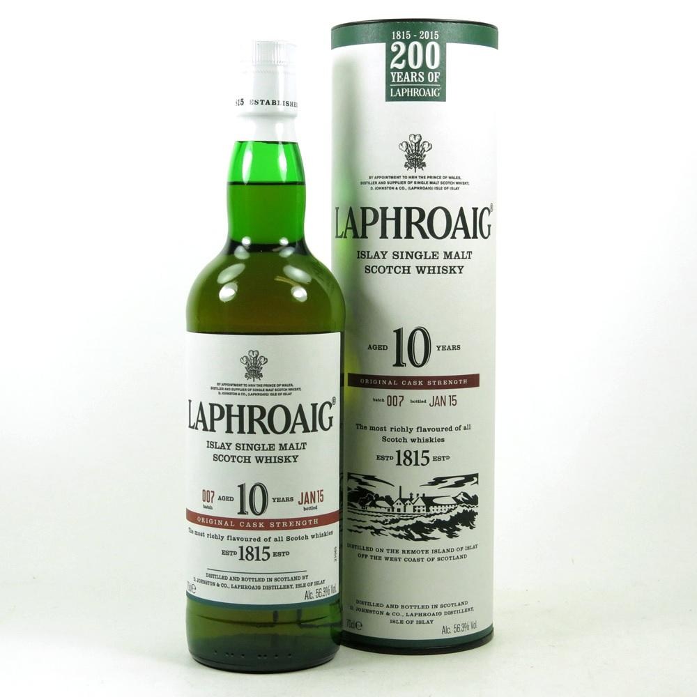 Laphroaig 10 Year Old Cask Strength Batch #007 