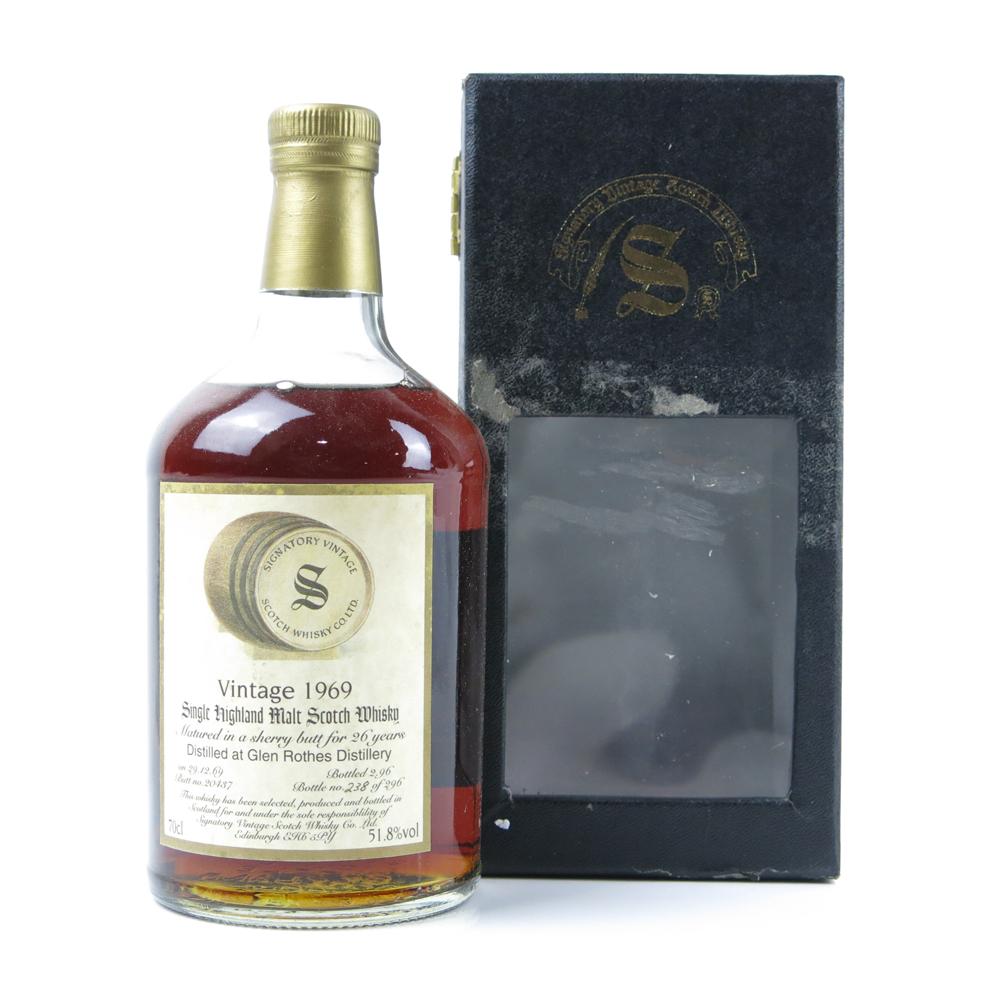 Glenrothes 1969 Signatory Vintage 26 Year Old