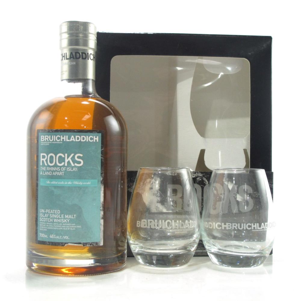 Bruichladdich Rocks 2nd Edition / with 2 x Glasses