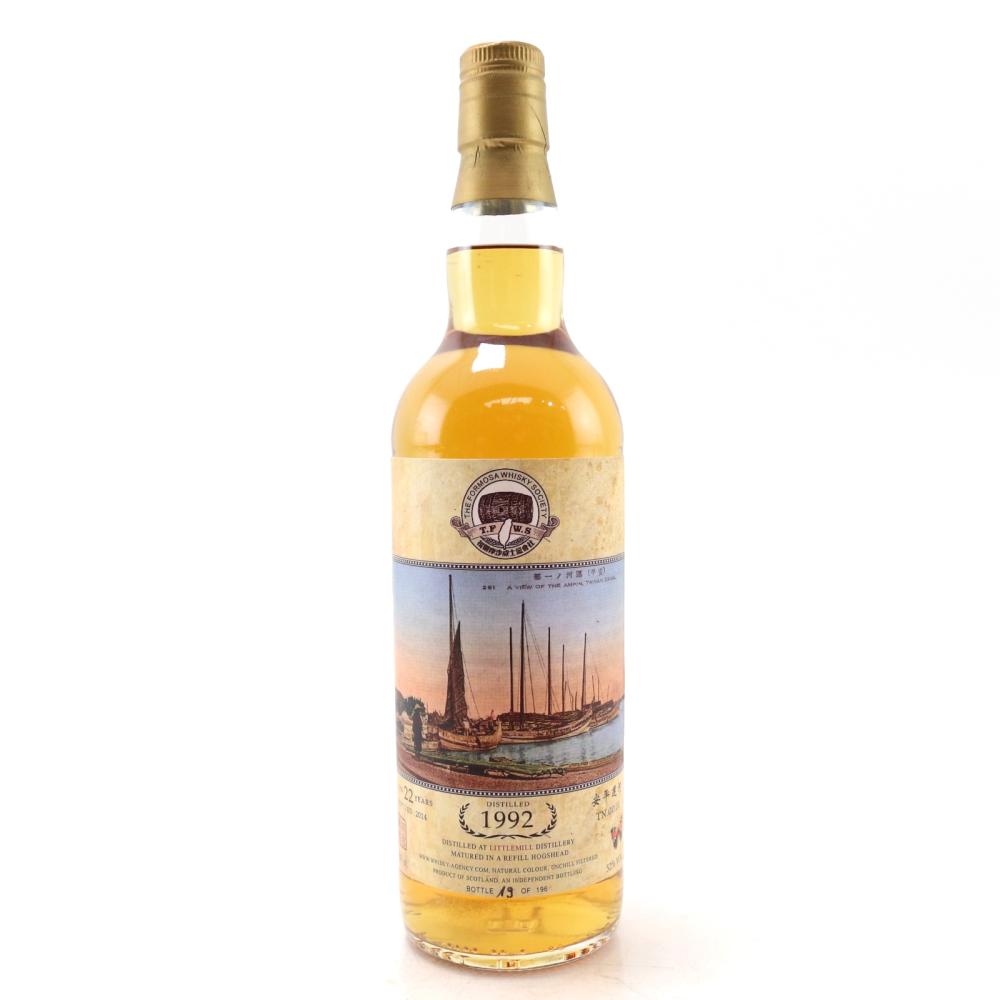 Littlemill 1992 Whisky Agency 22 Year Old / TFWS