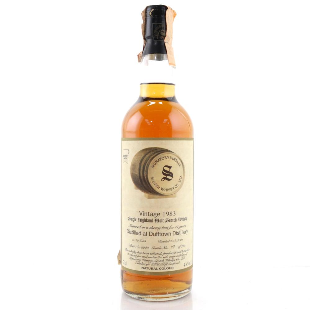 Dufftown 1983 Signatory Vintage 17 Year Old