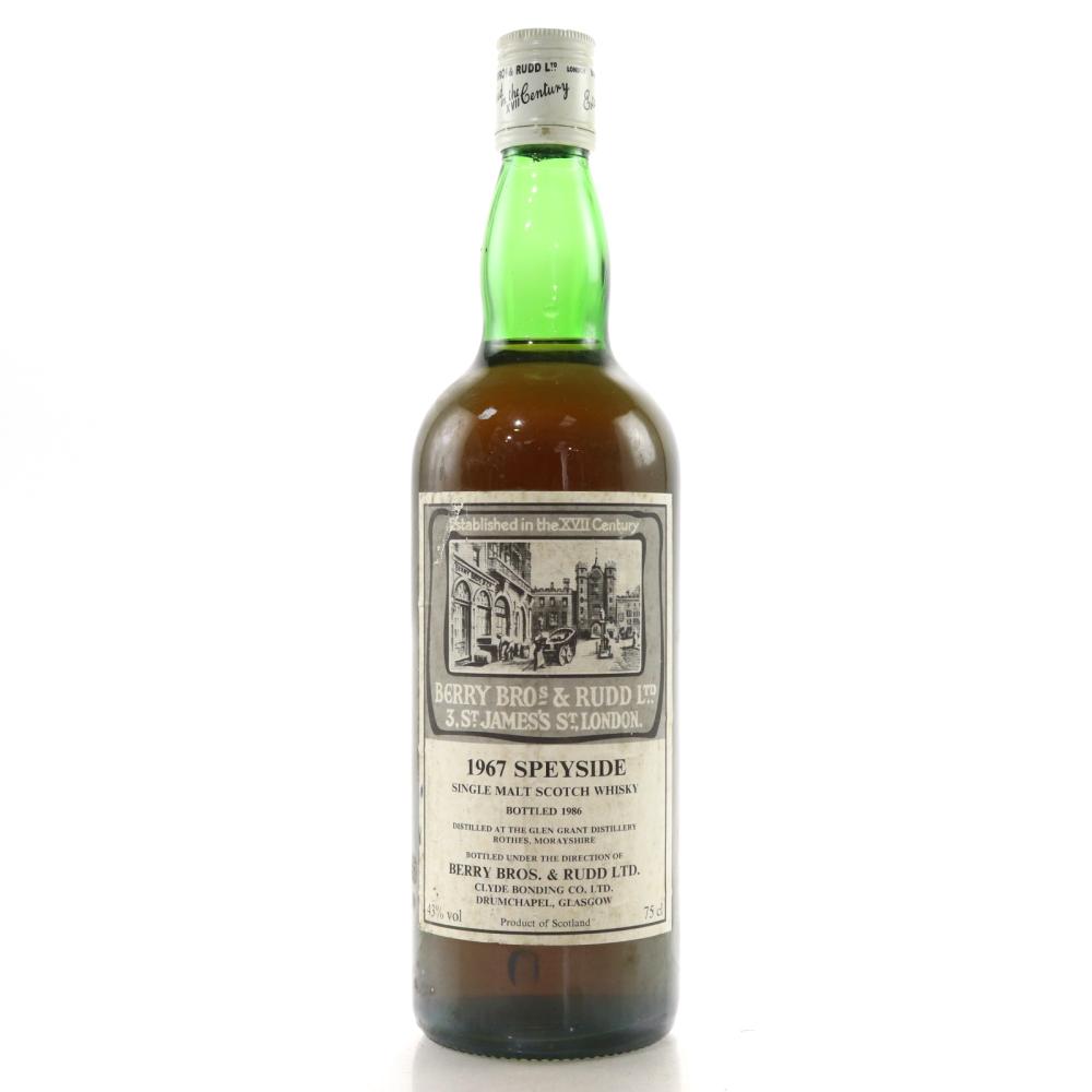 Glen Grant 1967 Berry Brothers and Rudd