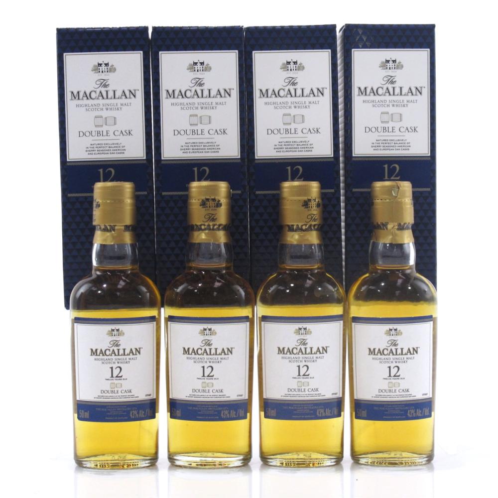 Macallan 12 Year Old Double Cask Miniature 4 x 5cl / US Import