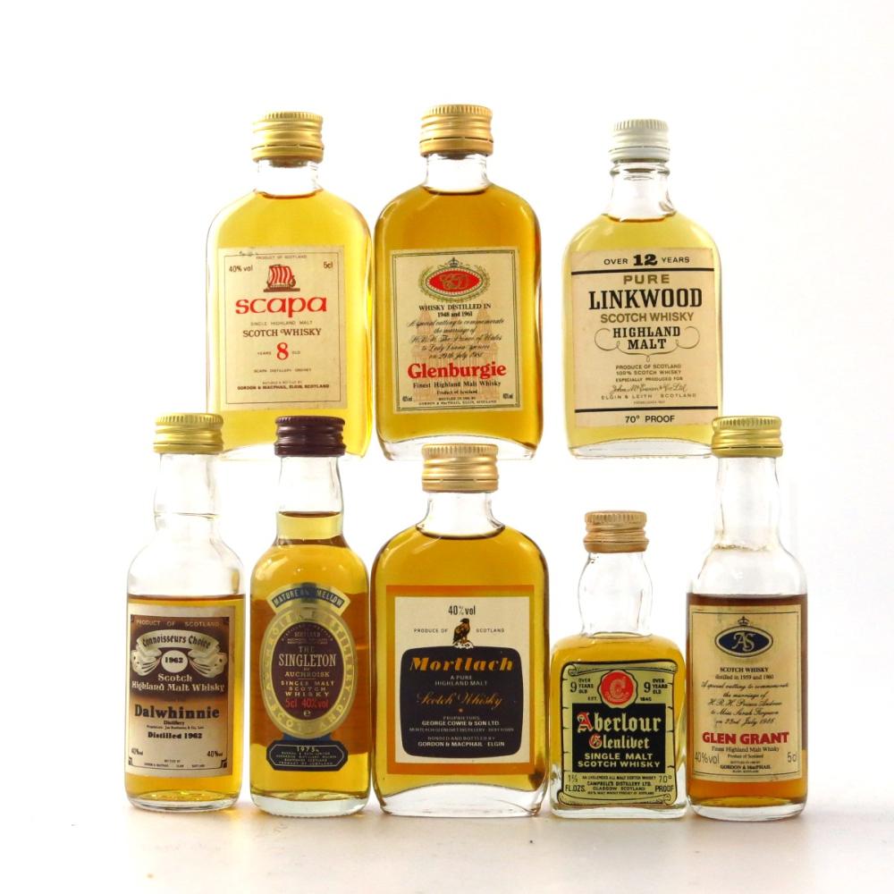 Highland And Speyside Miniature Selection 8 x 5cl