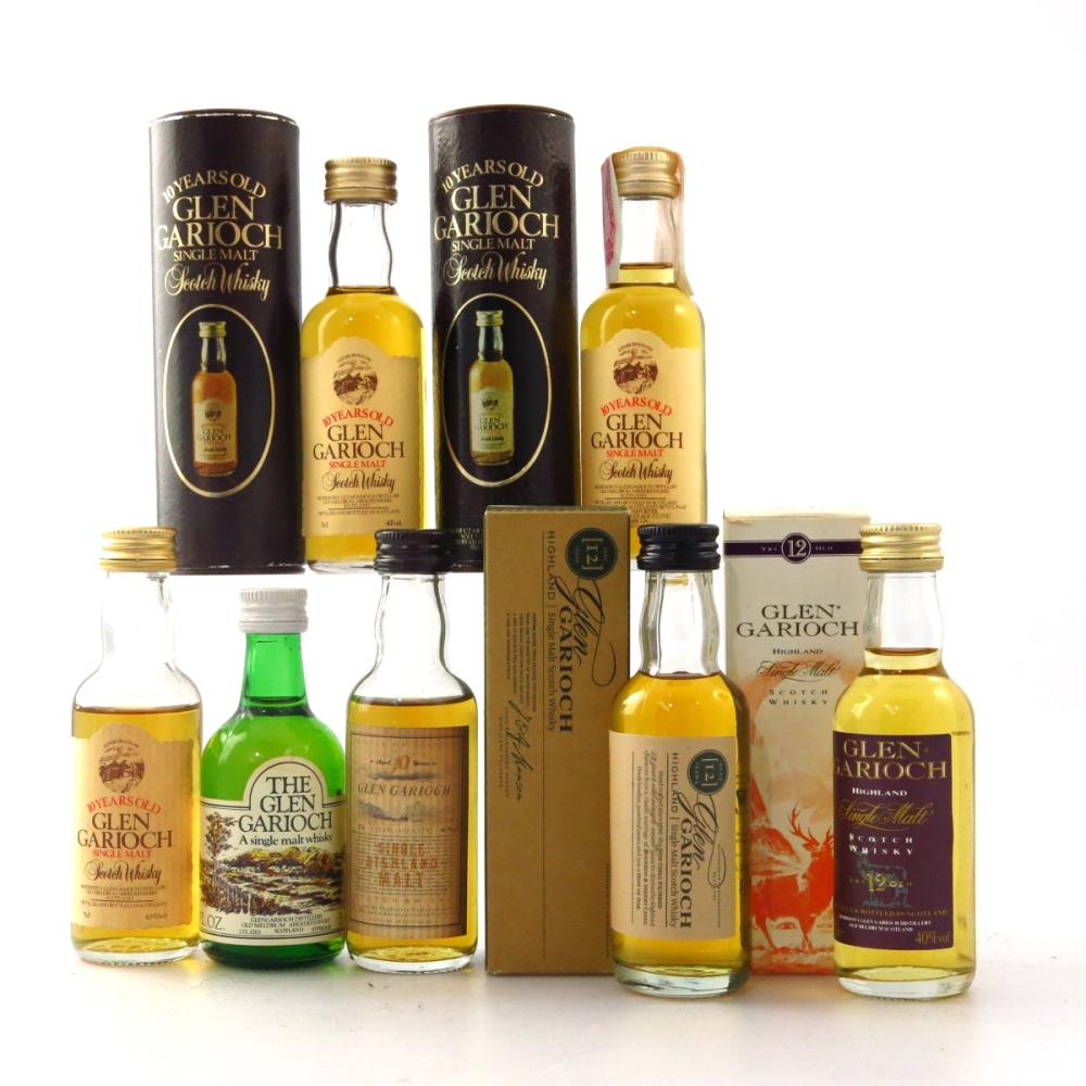 Glen Garioch Miniature Selection 7 x 5cl / Including 1970s