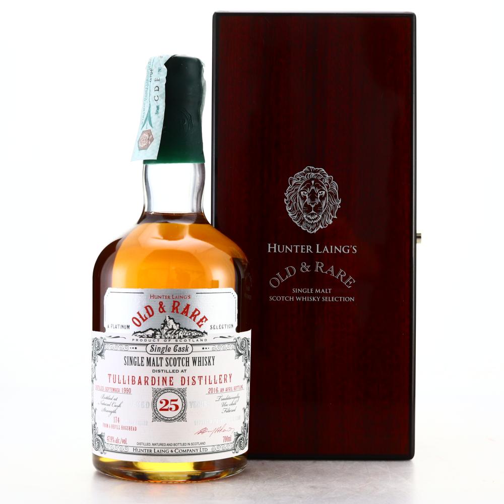 Tullibardine 1990 Hunter Laing 25 Year Old / Old and Rare