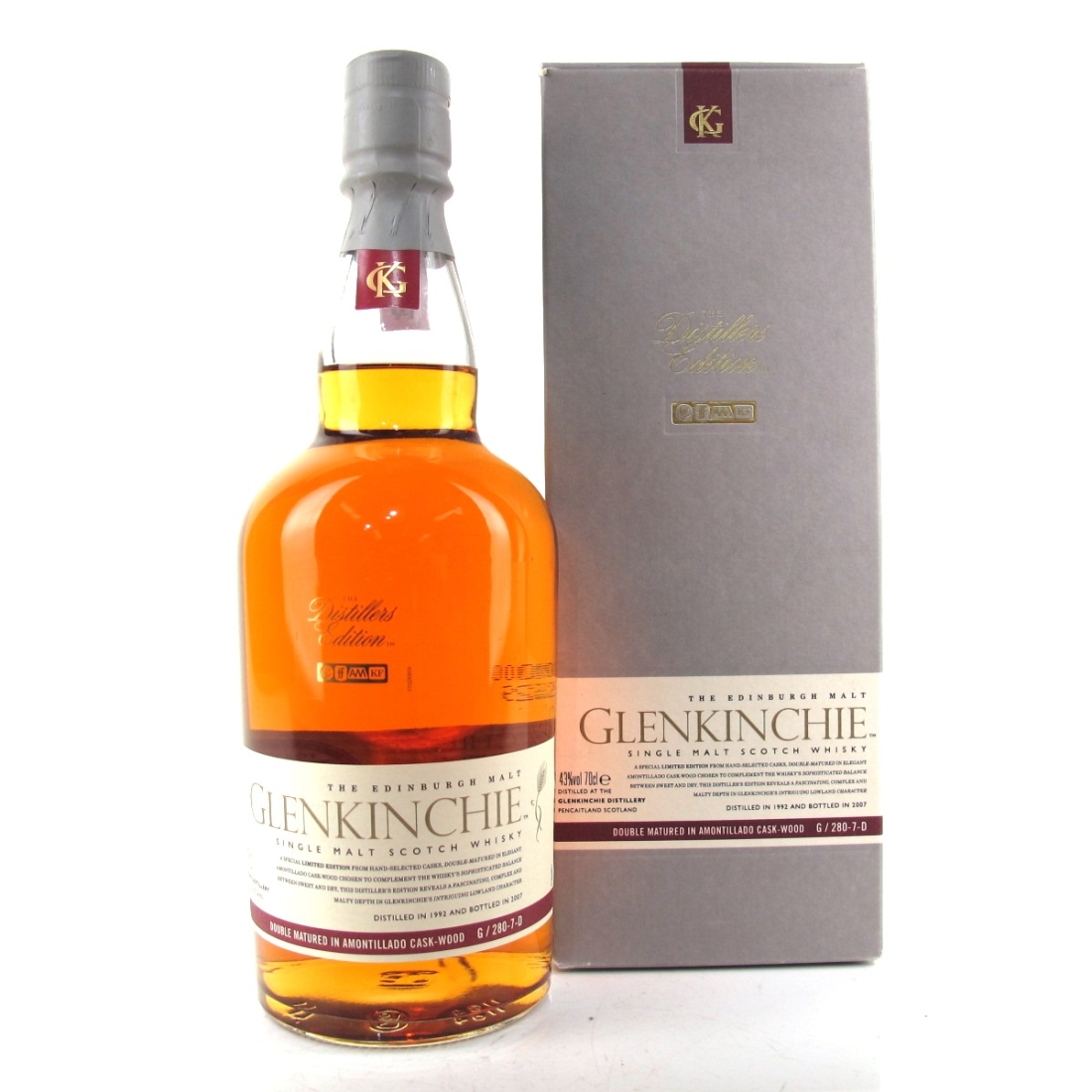 Glenkinchie  1992 Distillers Edition 2007 Release