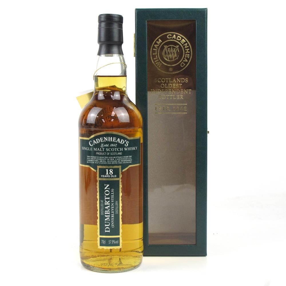 Dumbarton / Inverleven Stills 1987 Cadenhead's 18 Year Old