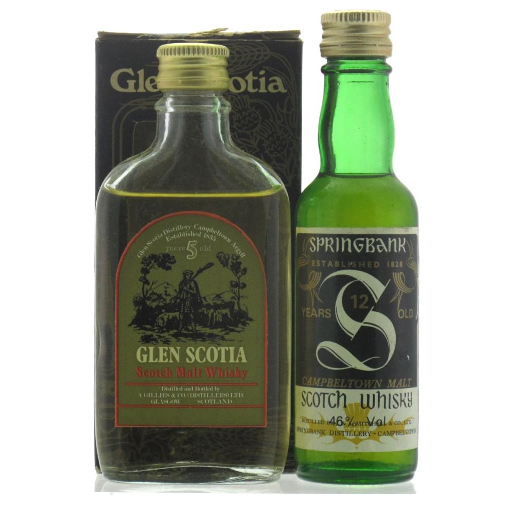 Springbank & Glen Scotia 2 x 5cl Miniature
