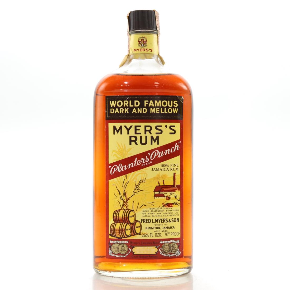 Myers's Rum 1970s Whisky | Whisky Auctioneer