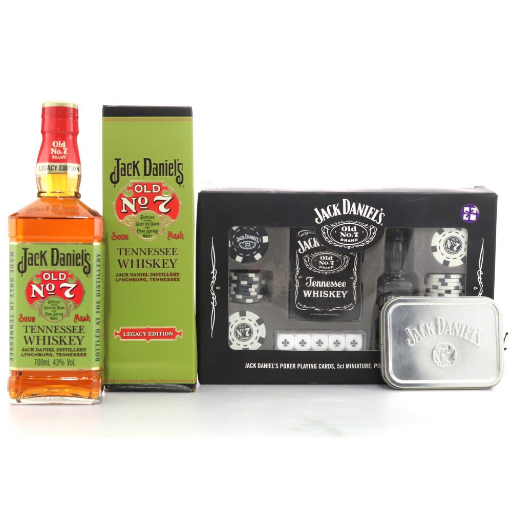Jack Daniel's Old No.7 Legacy Edition / with Poker Set