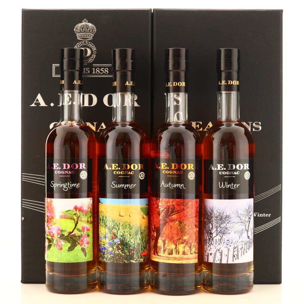 A.E. DOR Cognac Seasons 4 x 20cl