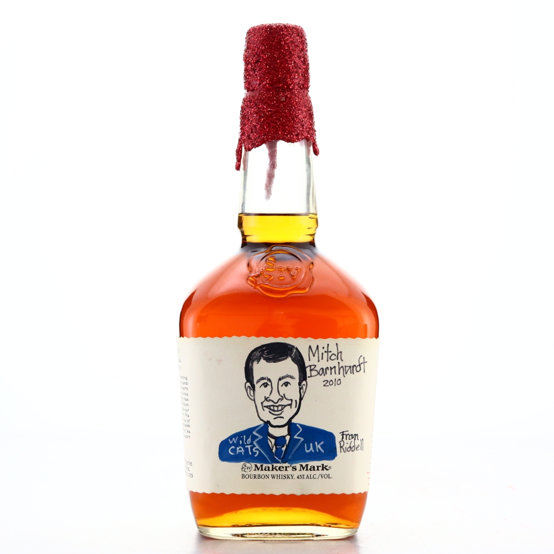 Maker's Mark Kentucky Straight Bourbon 1 Litre / New Hope Haiti #135