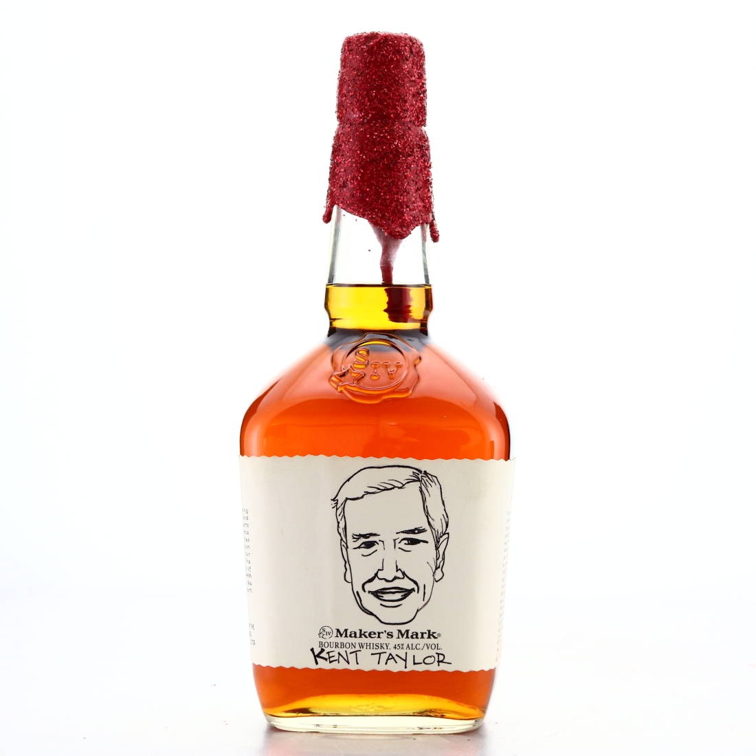 Maker's Mark Kentucky Straight Bourbon 1 Litre / New Hope Haiti #283