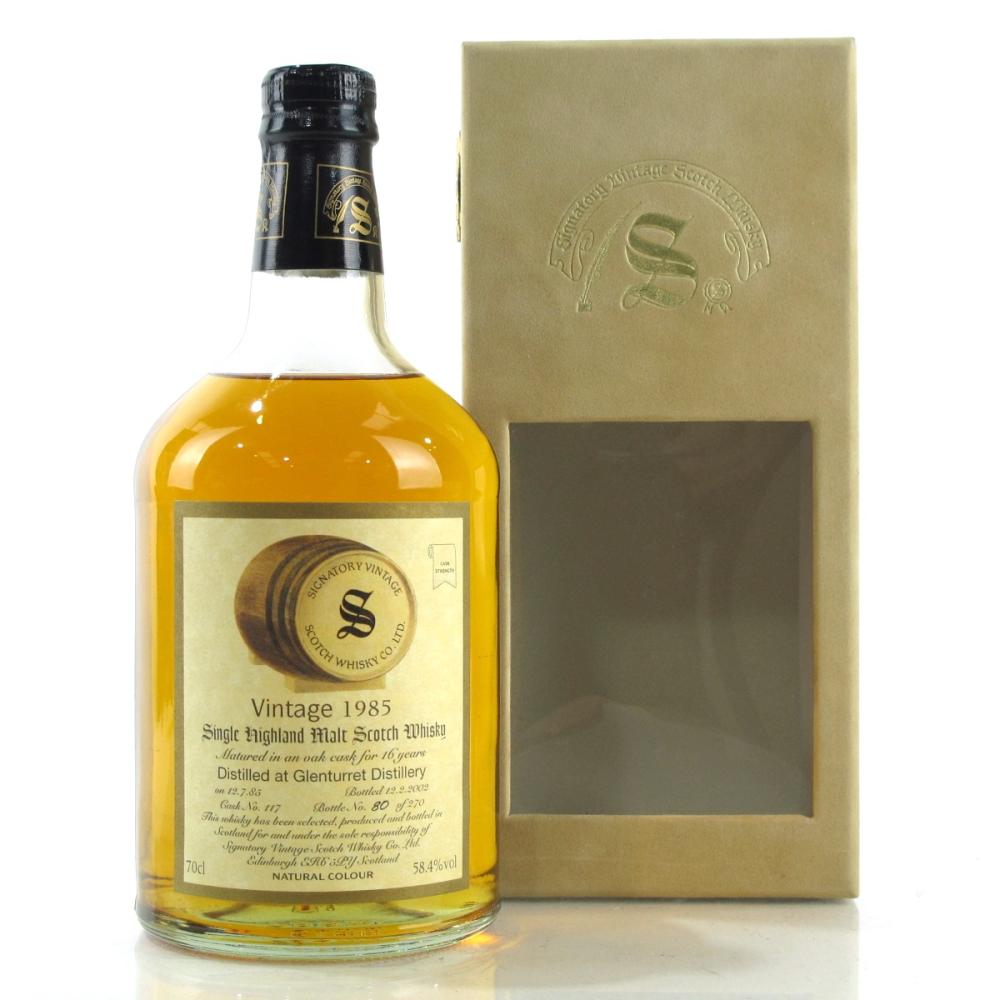 Glenturret 1985 Signatory Vintage 16 Year Old