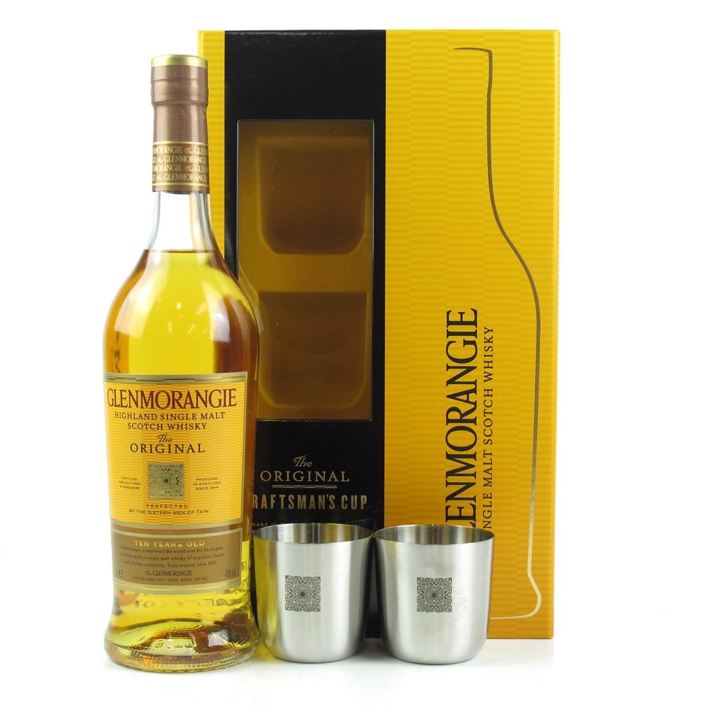 Glenmorangie 10 Year Old Gift Pack Including Craftman's Cups