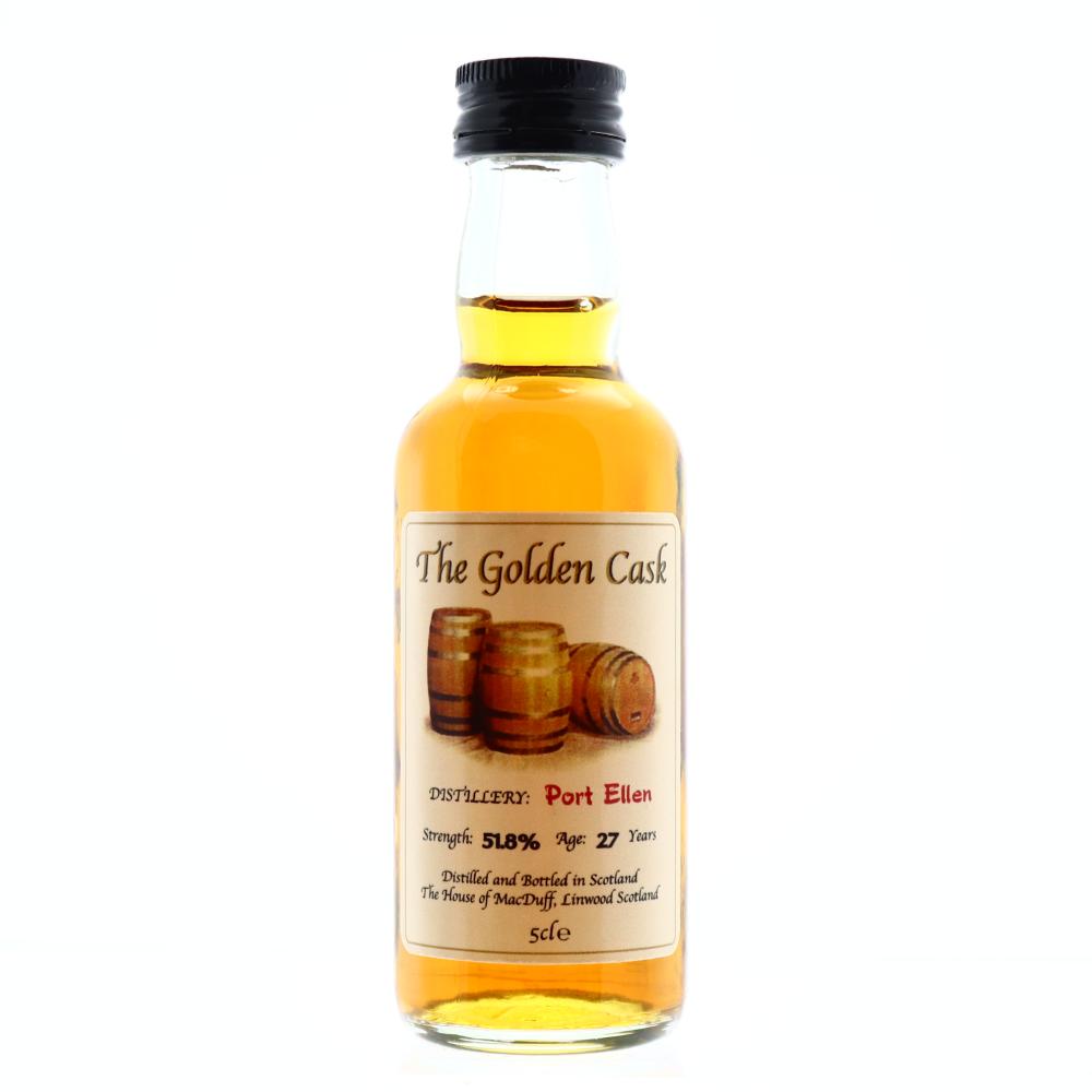 Port Ellen 27 Year Old The Golden Cask Miniature 5cl