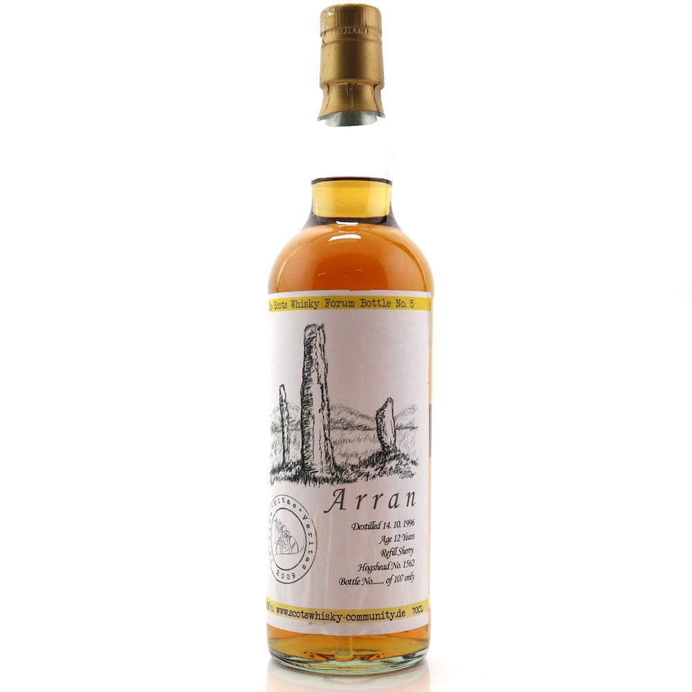 Arran 1996 Scots Whisky Forum 12 Year Old