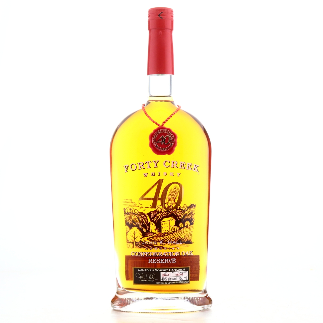 Forty Creek Confederation Oak Reserve Canadian Whisky / US Import