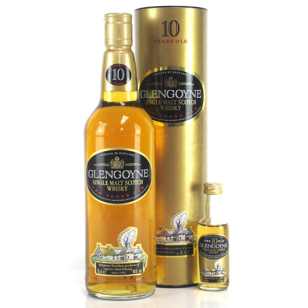 Glengoyne 10 Year Old 1980s / with Miniature 5cl