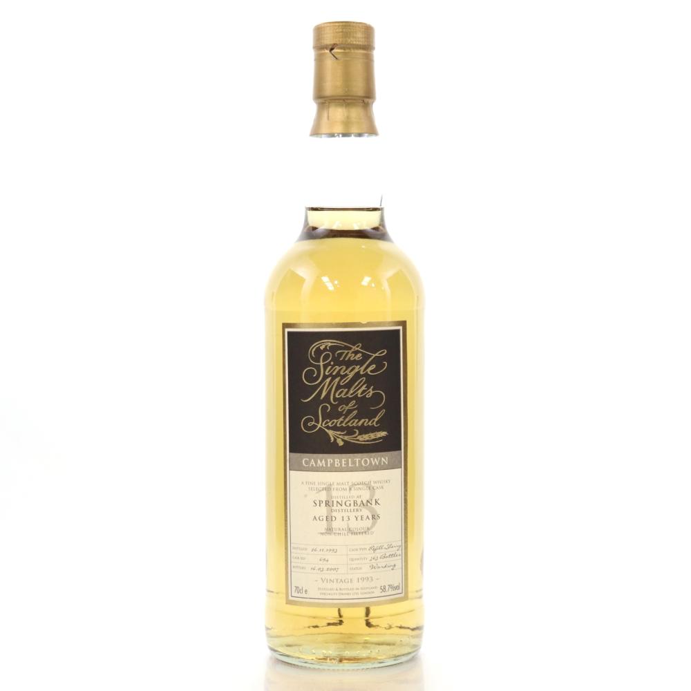 Springbank 1993 Single Malts of Scotland 13 Year Old