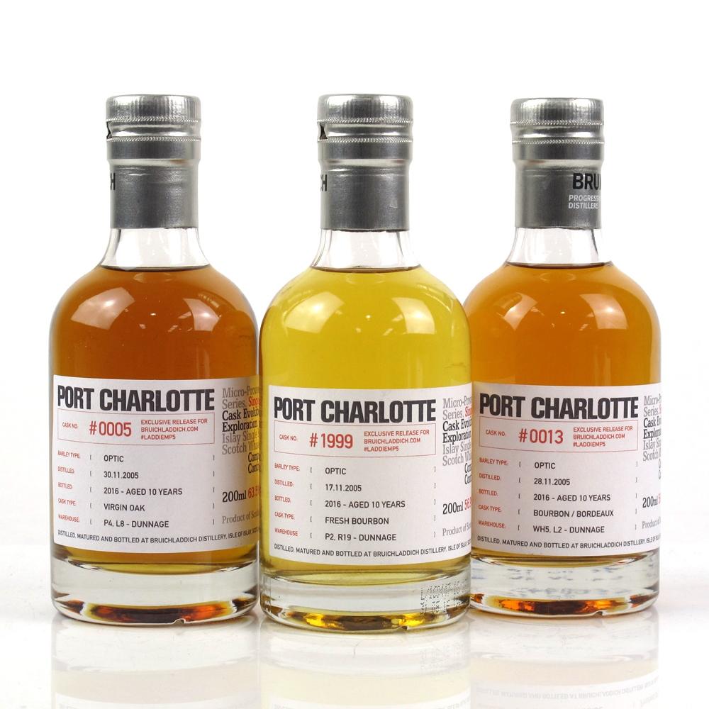 Port Charlotte MP5 Single Casks 3 x 20cl