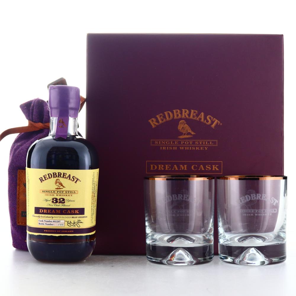 Redbreast 32 Year Old Dream Cask 50cl / including 2 x Glasses