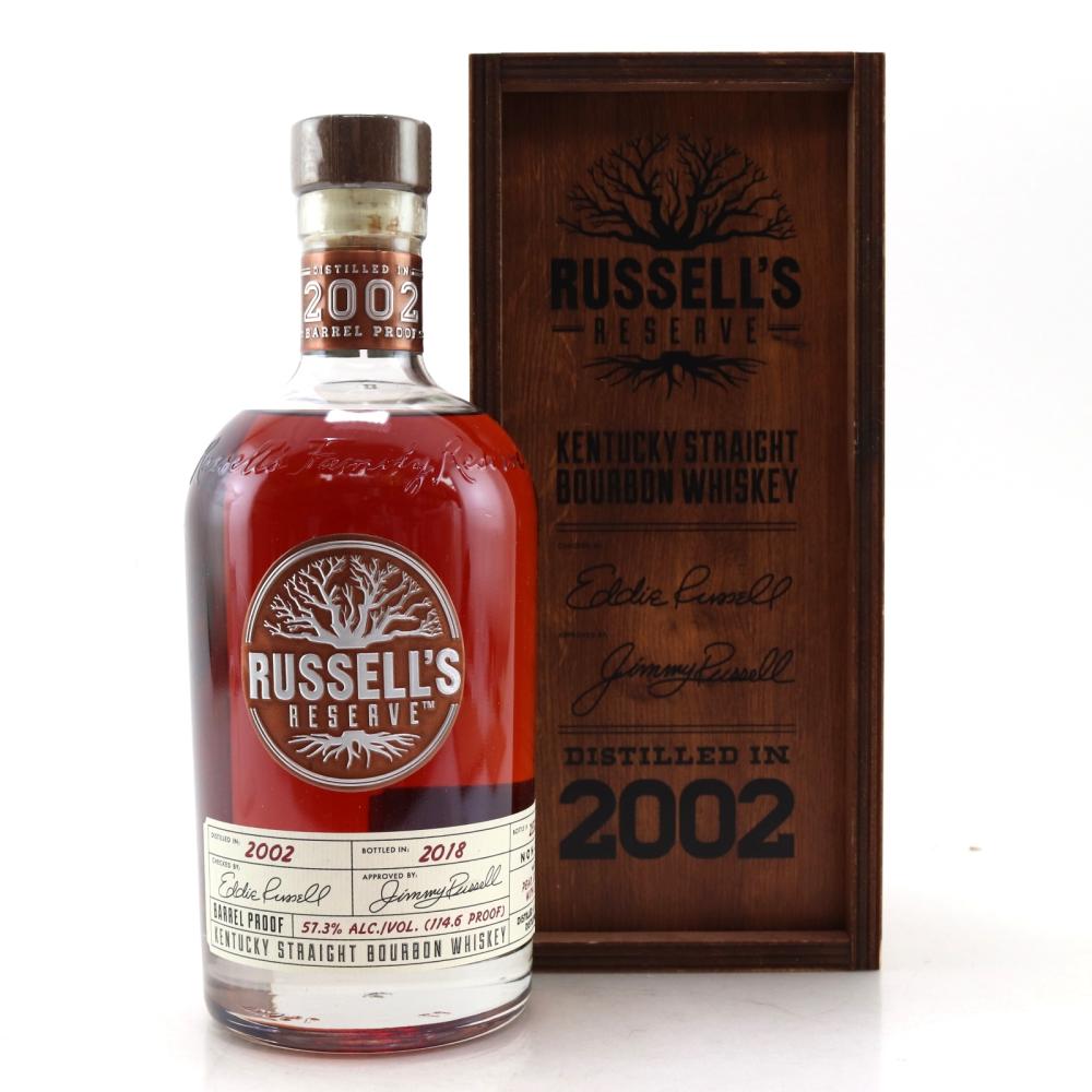 Wild Turkey 2002 Russell's Reserve Barrel Proof / Non -Chill Filtered
