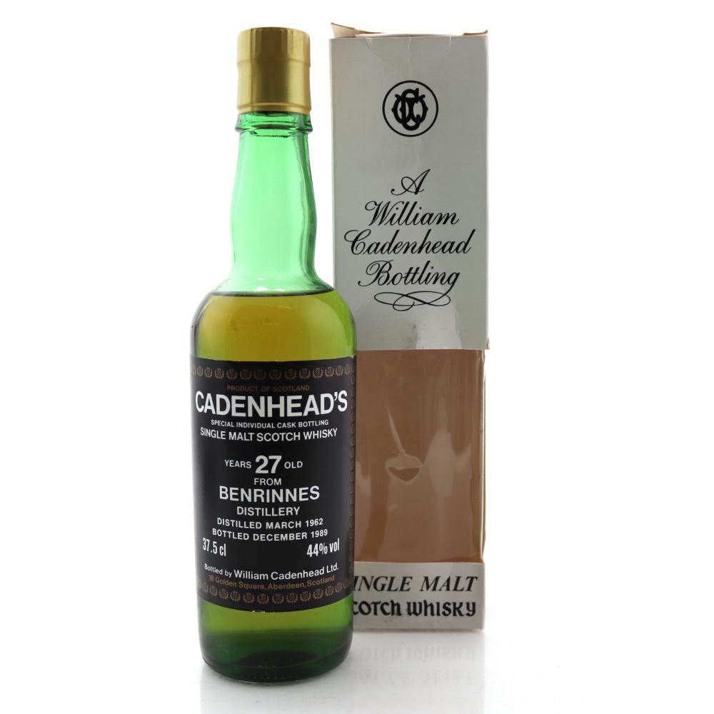 Benrinnes 1962 Cadenhead's 27 Year Old 37.5cl