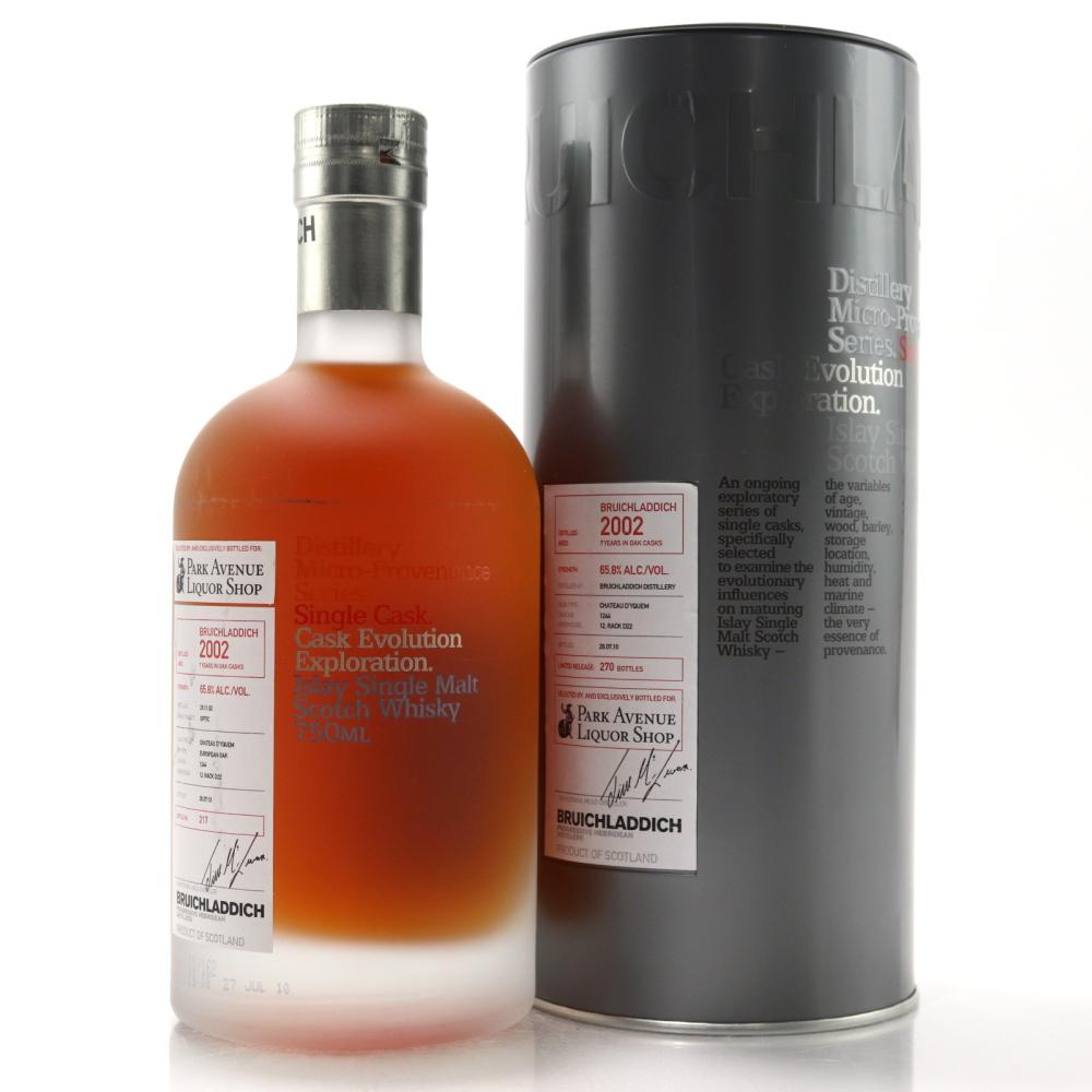 Bruichladdich 2002 Micro Provenance Single Cask 7 Year Old #1244 75cl / Park Avenue Liquor Shop