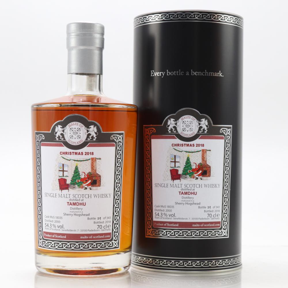 Tamdhu 2000 Malts of Scotland / Christmas 2018