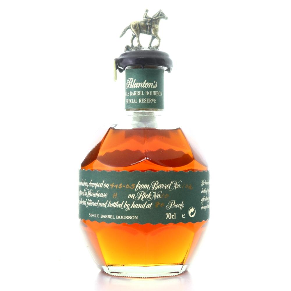Blanton's Single Barrel Special Reserve Dumped 2005