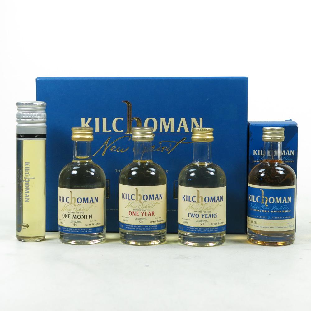 Kilchoman Miniature Selection including the New Spirit Gift pack
