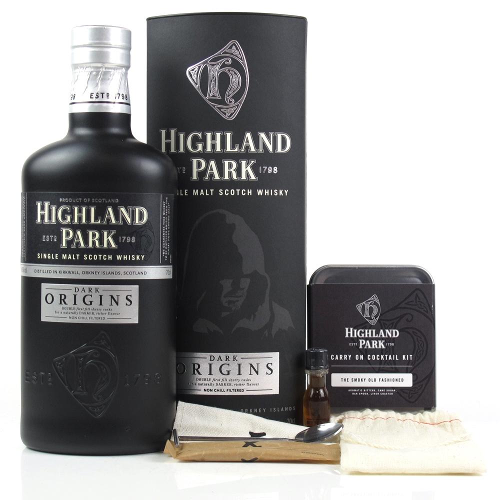 Highland Park Dark Origins / Includes Cocktail Kit