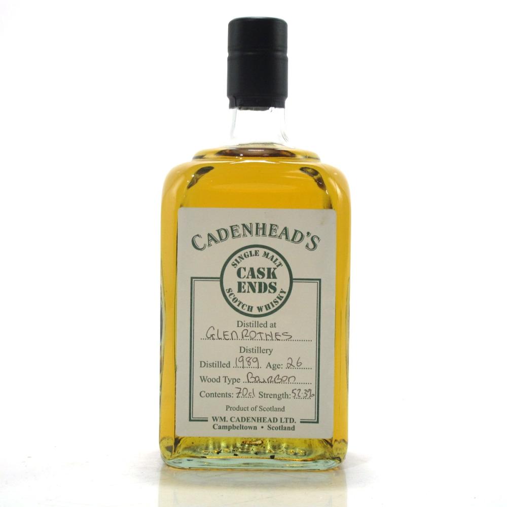 Glenrothes 1989 Cadenhead's 26 Year Old / Cask Ends