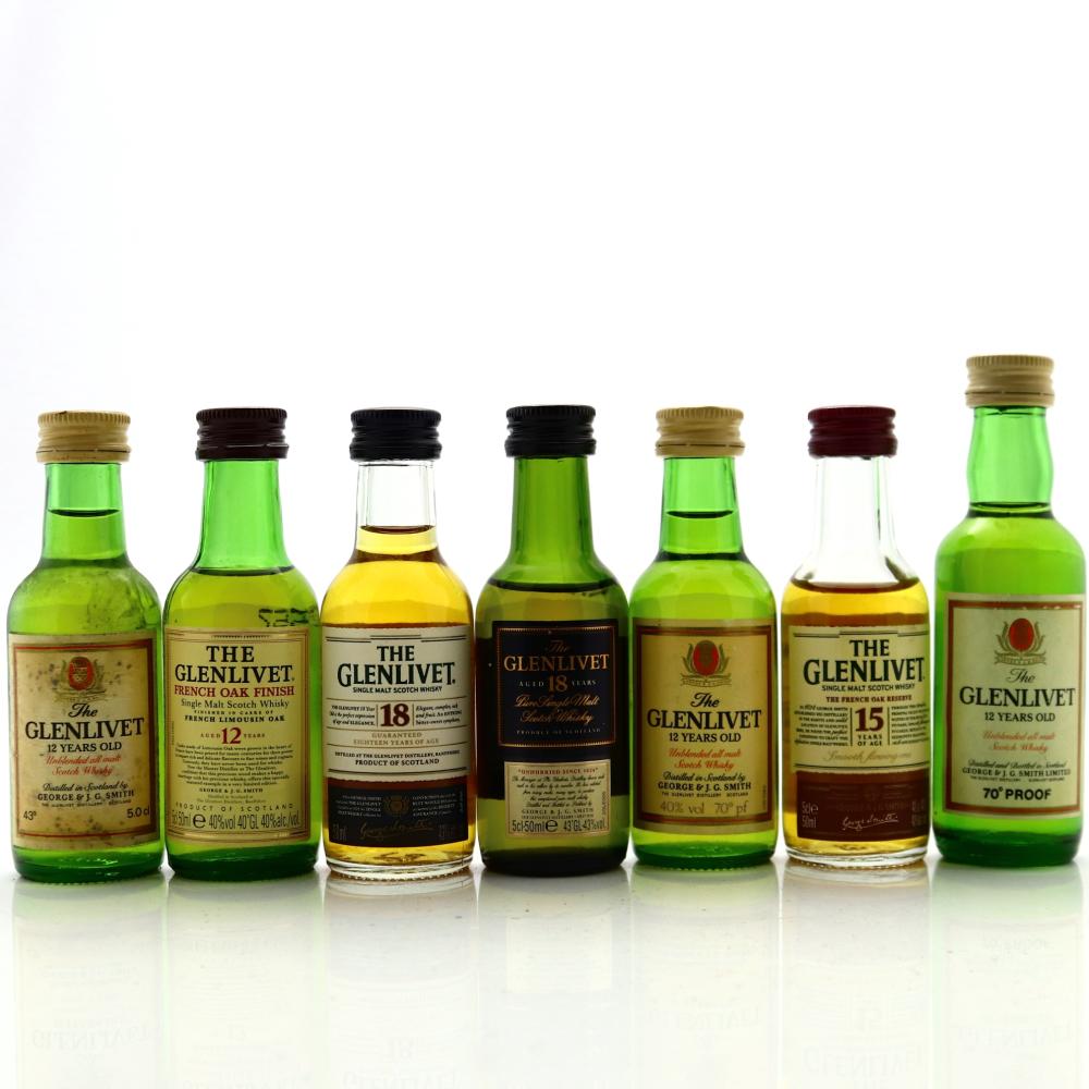 Glenlivet Miniature Collection 7 x 5cl