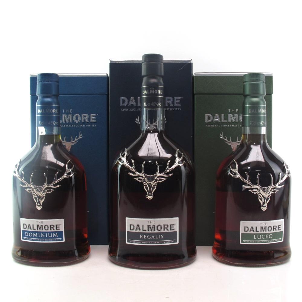 Dalmore Fortune Merita Collection x 3 / Dominium, Regalis, Luceo