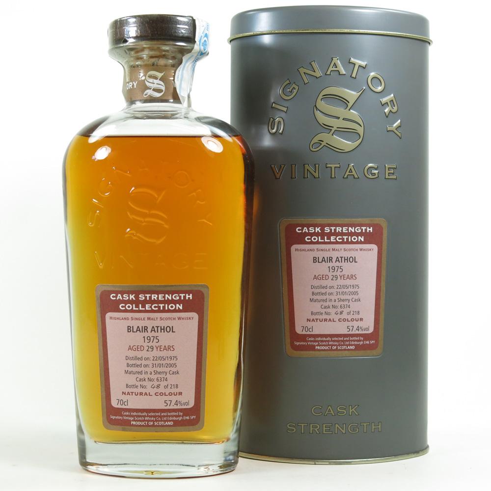 Blair Athol 1975 Signatory Vintage 29 Year Old