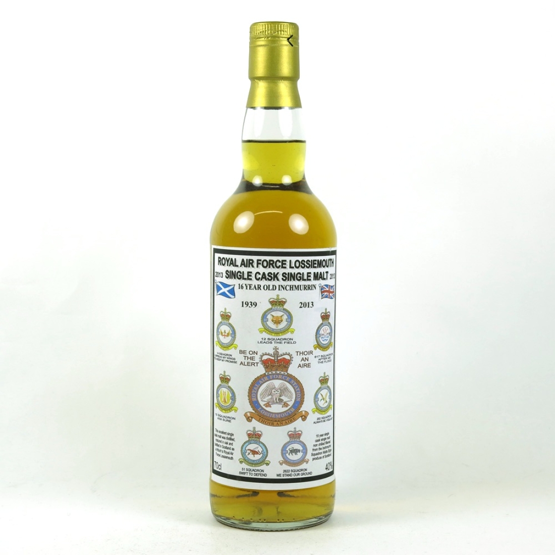 Inchmurrin 16 Year Old Royal Air Force Lossiemouth Single Cask