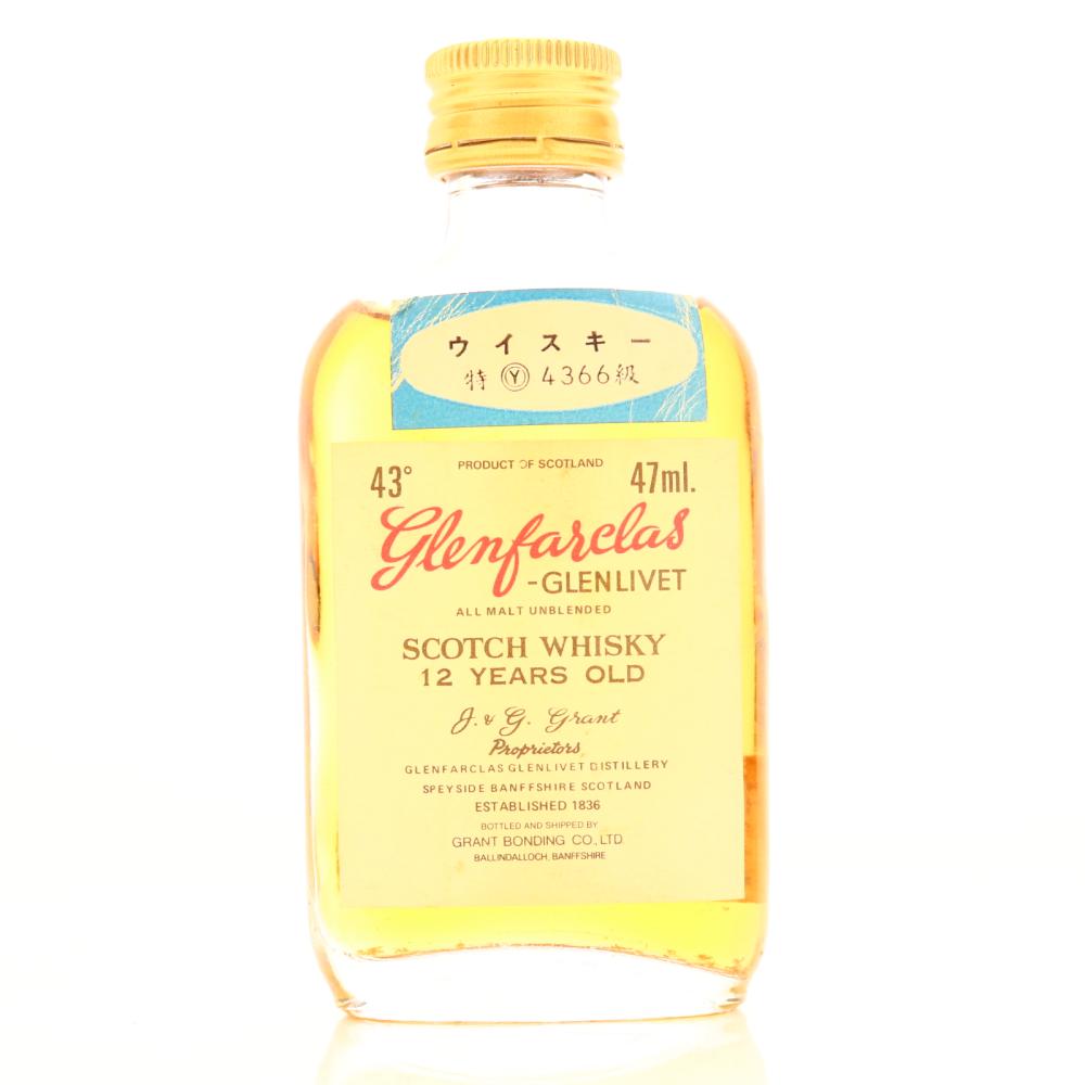 Glenfarclas 12 Year Old Miniature 4.7cl / Japanese Import