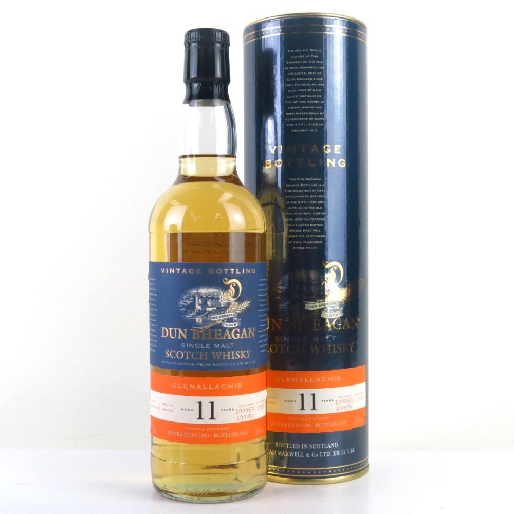 Glenallachie 1991 Dun Bheagan 11 Year Old