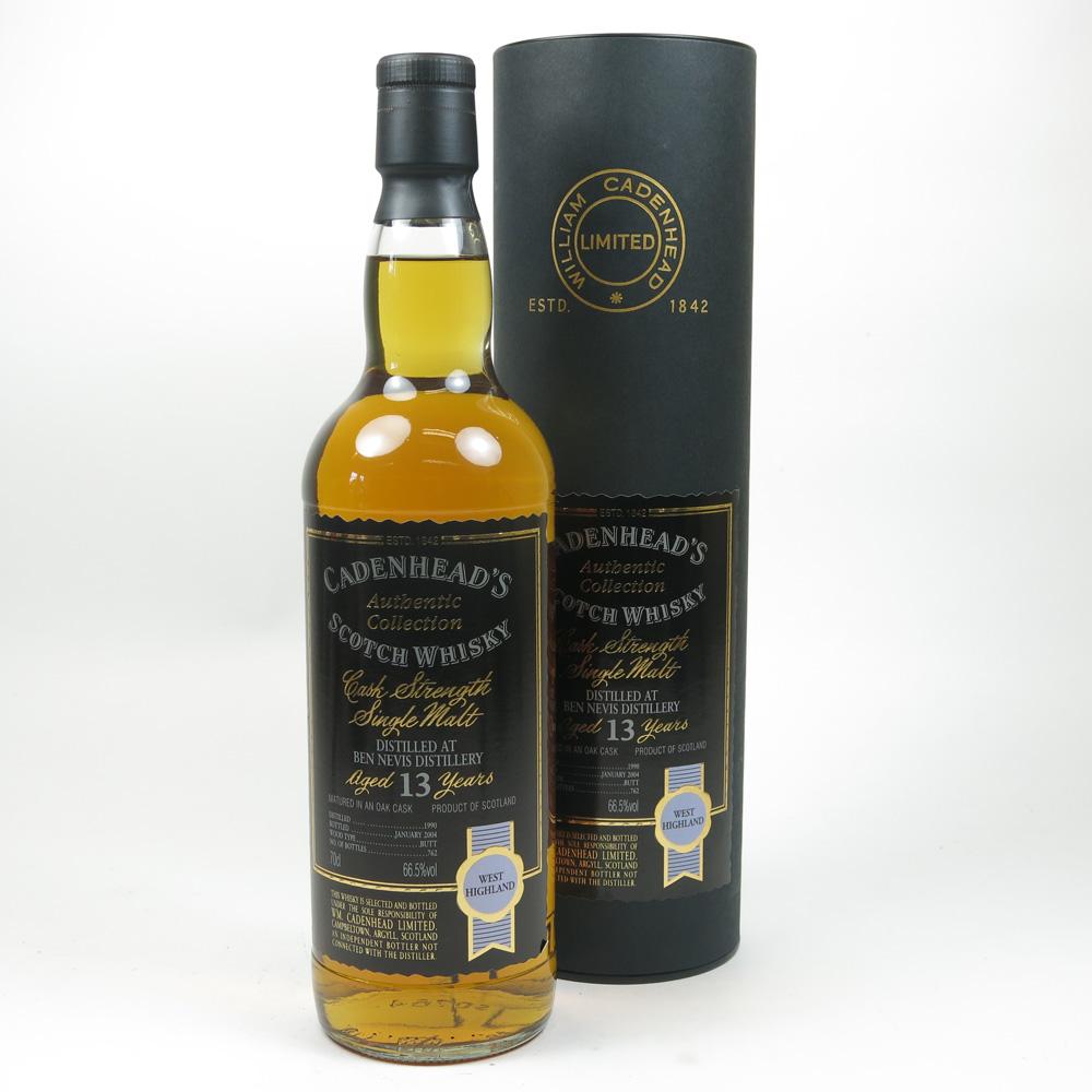 Ben Nevis 1990 Cadenhead's 13 Year Old