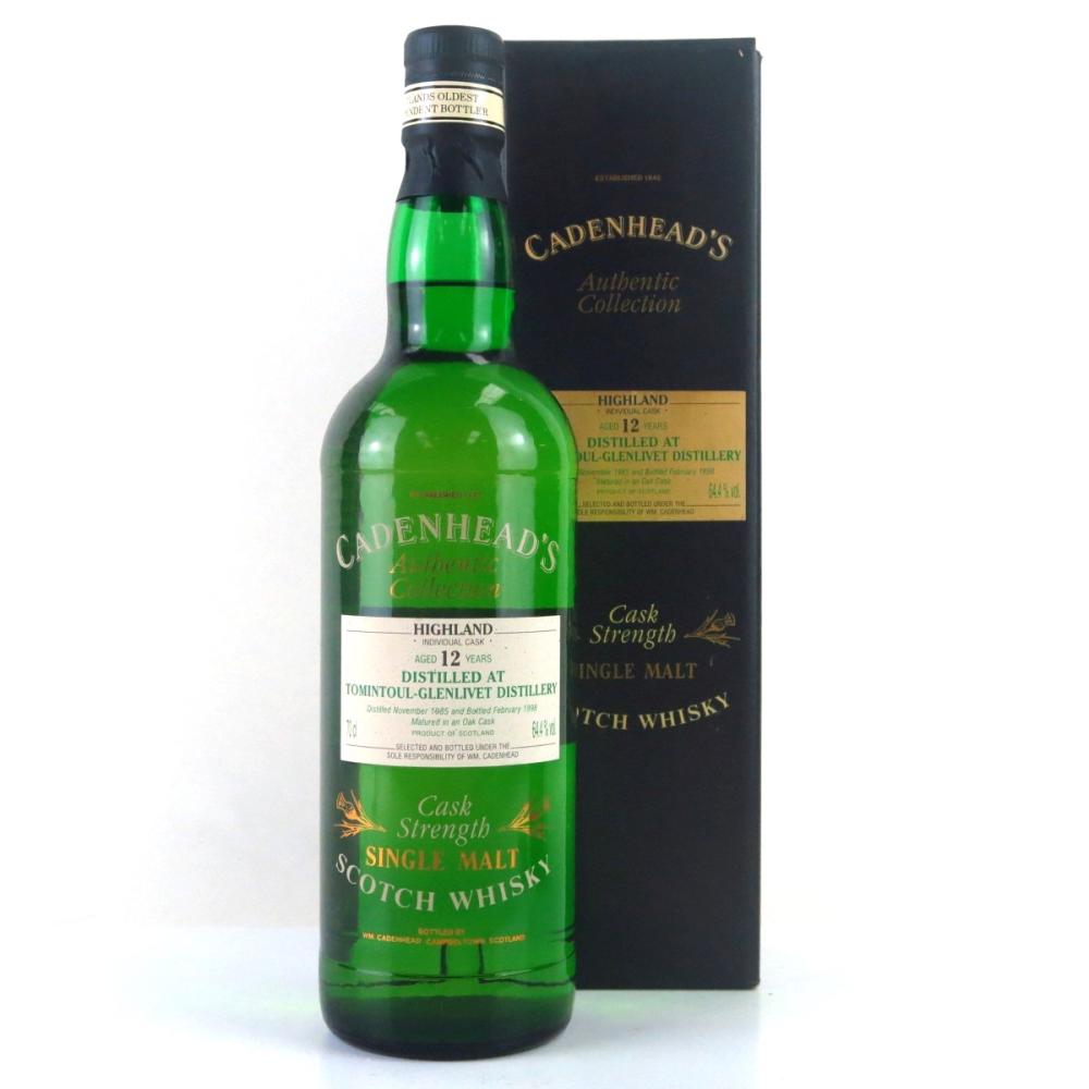 Tomintoul 1985 Cadenhead's 12 Year Old