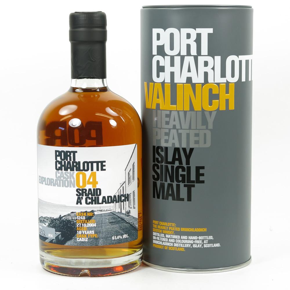 Port Charlotte 2004 Cask Exploration Valinch 10 year Old #04 