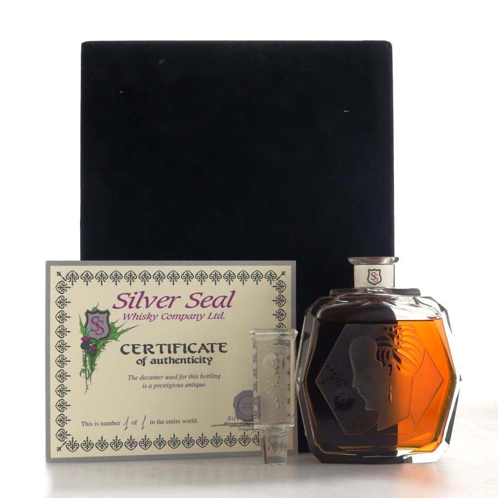Macallan 1979 Silver Seal 25 Year Old Art Deco Decanter / Bottle 1 of 1