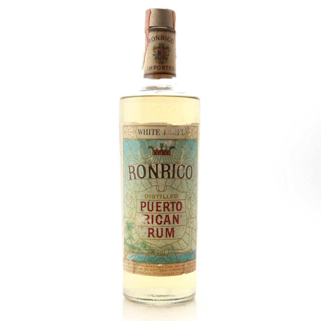 Ronrico White Label Puerto Rican Rum 1960s Whisky | Whisky Auctioneer